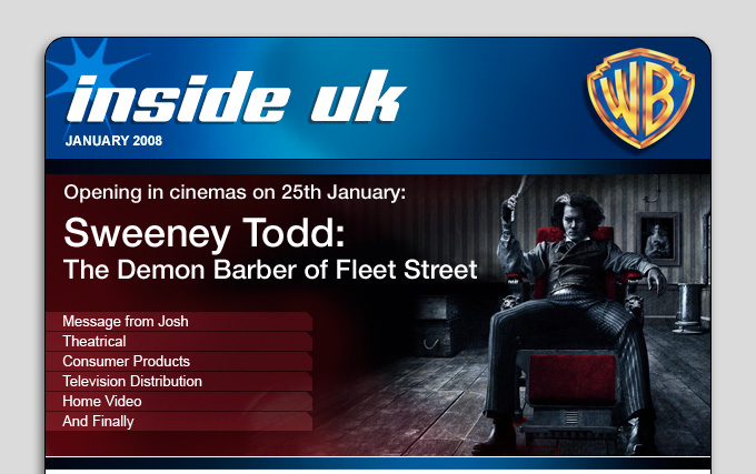 Warner Bros Inside UK - Sweeney Todd: The Demon Barber of Fleet Street