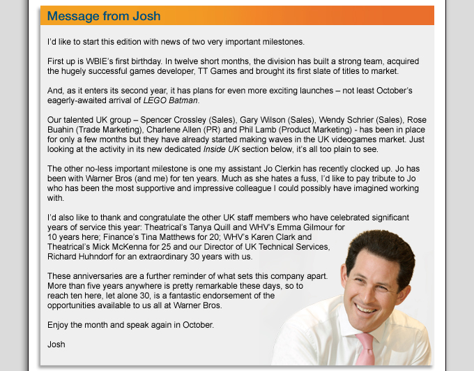 WB September Newsletter